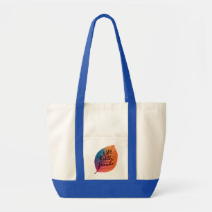 Bolso De Tela Vivir con valentía, Tote orgulloso