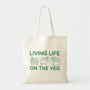 Bolso De Tela Vivir La Vida En La Vega