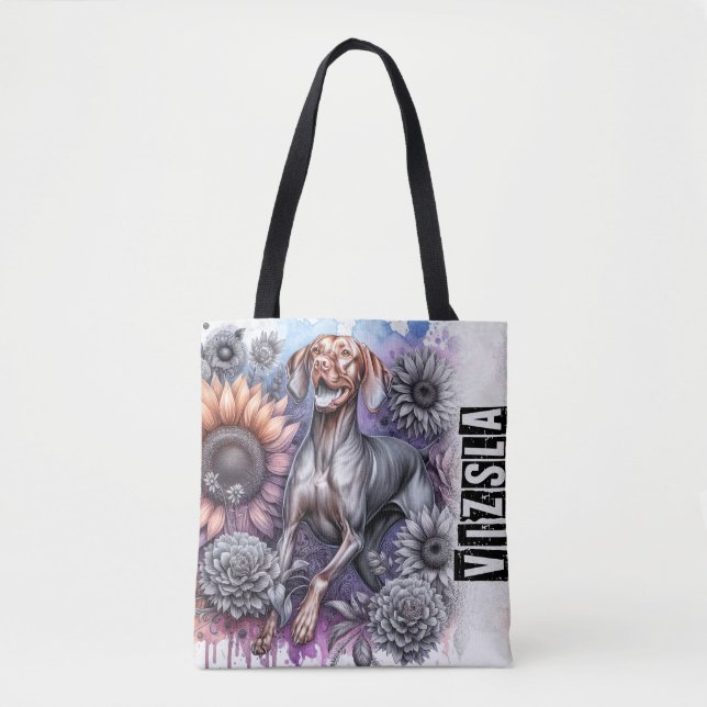 Bolso De Tela Vizsla (Anverso)