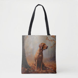Bolso De Tela Vizsla en otoño se inspira en las hojas