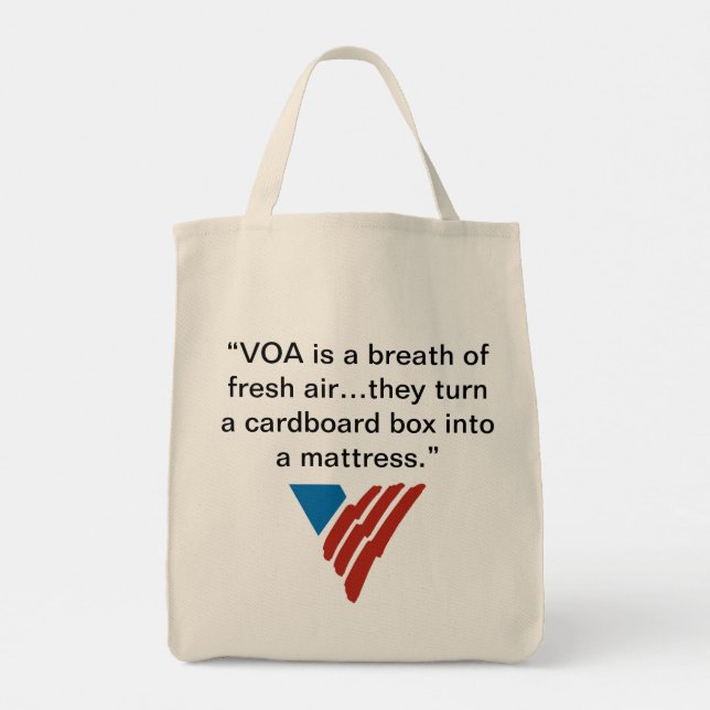Bolso De Tela VOA Tote Bag (Reverso)