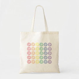 Bolso De Tela Voleibol arco iris