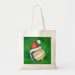 Bolso De Tela Voleibol con Gorra Navidad