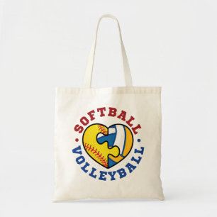 Bolso De Tela Voleibol de sóftbol