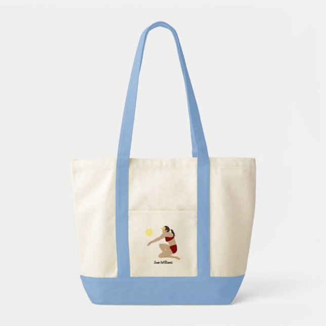 Bolso De Tela Voleibol playa (Frente)