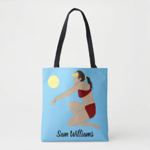 Bolso De Tela Voleibol playa