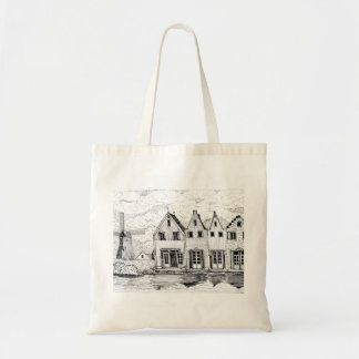 Bolso De Tela Volendam Países Bajos - Casas holandesas de molino