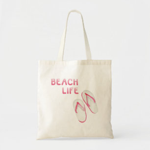 Bolso De Tela Volteado de Beach Life