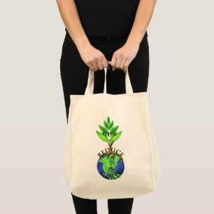 Bolso De Tela Volver a usar ReDuce ReCycle