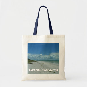 Bolso De Tela Volvió a la playa Tropical Verano vacaciones moder