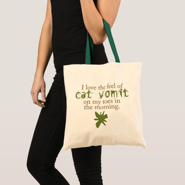 Bolso De Tela Vómito del gato (Anverso (producto))