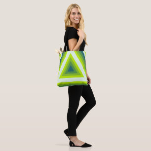 Bolso De Tela Vortex verdant