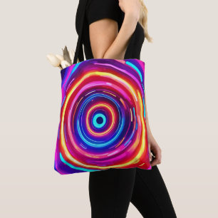 Bolso De Tela Vórtice de luz brillante