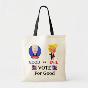 Bolso De Tela Vota Por Lo Bueno