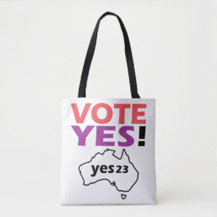 Bolso De Tela Vota Sí a la Voz de los Indígenas Australianos