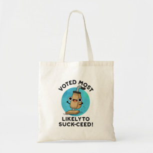Bolso De Tela Votado Muy Probable Para La Graciosa Pun De Vacío