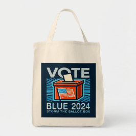 Bolso De Tela Votar azul en las elecciones presidenciales de 202