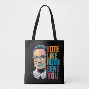 Bolso De Tela Votar como Ruth te envió