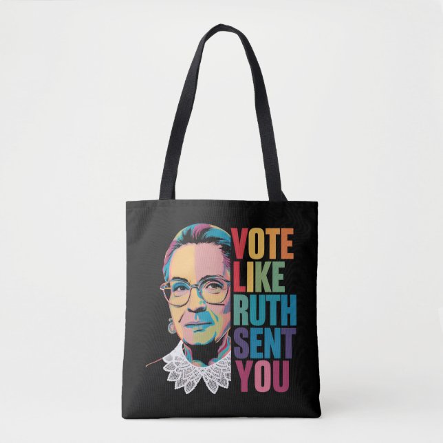 Bolso De Tela Votar como Ruth te envió (Anverso)