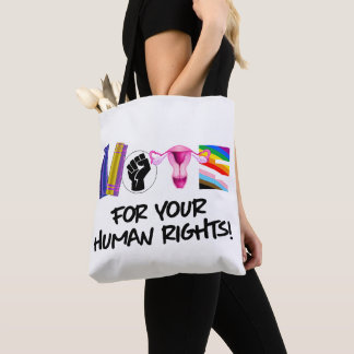 Bolso De Tela Votar por sus derechos humanos