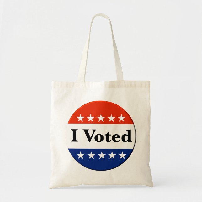 Bolso De Tela Voté por las elecciones de 2026 (Frente)