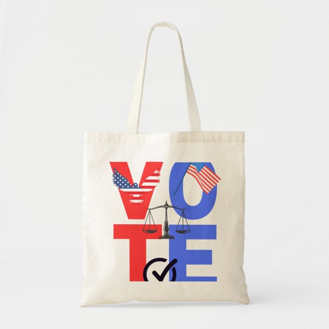 Bolso De Tela Voto (Frente)