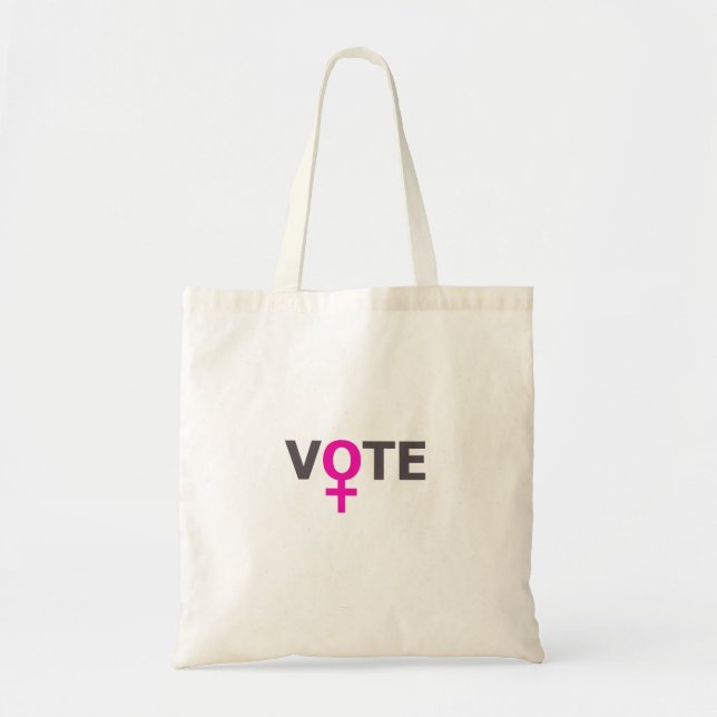 Bolso De Tela Voto de las mujeres (Frente)