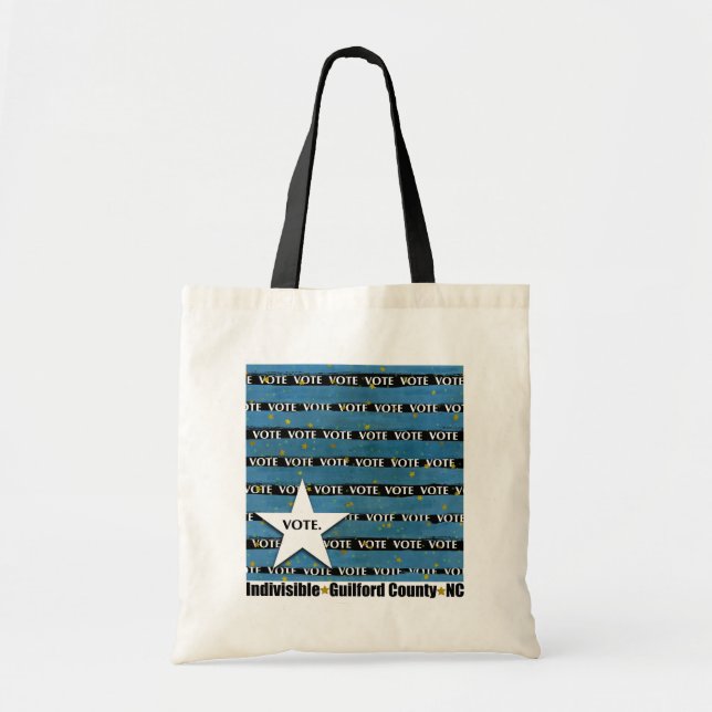 Bolso De Tela Voto del voto del voto IGC (Frente)