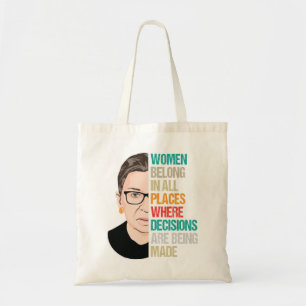 Bolso De Tela Voto en la Corte Suprema, Ruth Bader Ginsburg, yo 