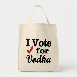 Bolso De Tela Voto por Vodka
