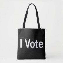 Voto Tote - Texto blanco