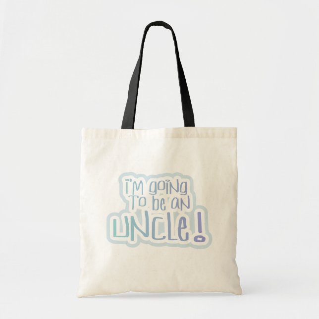 Bolso De Tela Voy a ser un tío camisetas y regalos (Frente)
