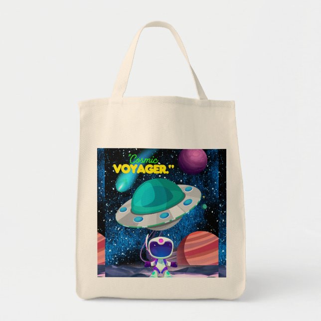 BOLSO DE TELA VOYAGER COSMIC (Frente)