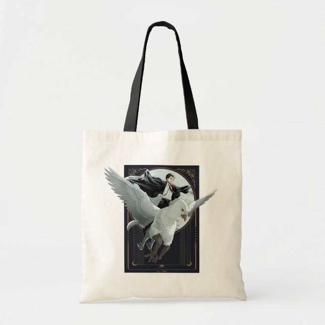 Bolso De Tela Vuelo Anime HARRY POTTER™ con Buckbeak (Frente)