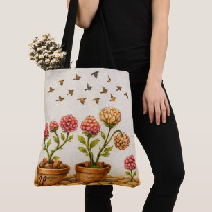 Bolso De Tela Vuelo de Esperanza