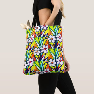Bolso De Tela Vuelo de flores!