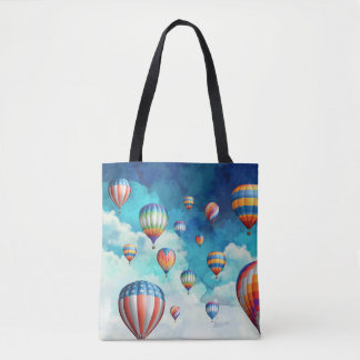 Bolso De Tela Vuelo en globo