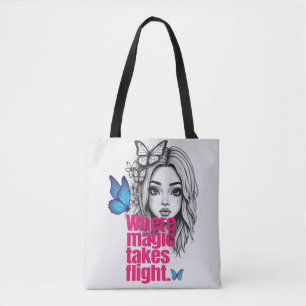 Bolso De Tela Vuelo encantado