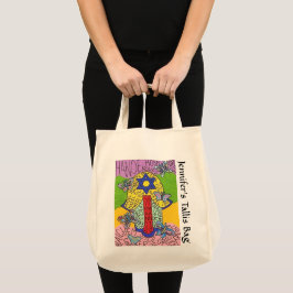 Bolso De Tela Vuelo yiddish de las mariposas Hamsa Tallit Bag