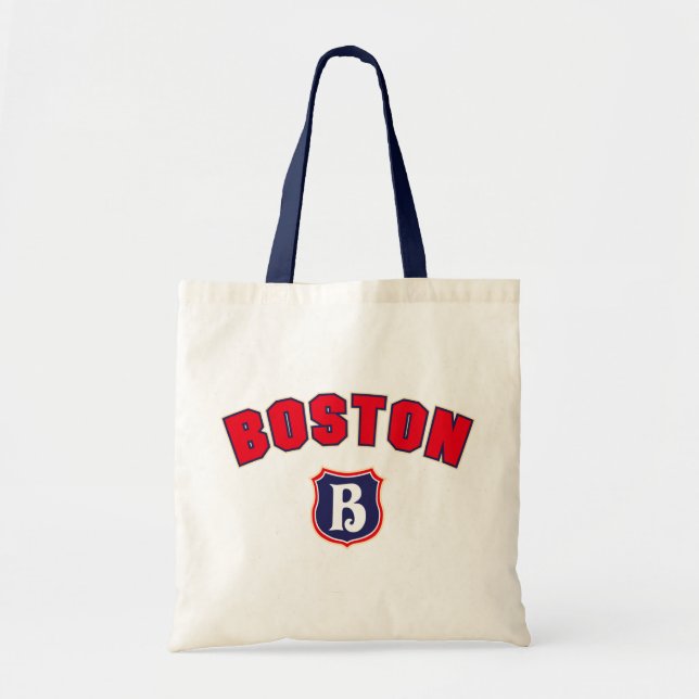 Bolso De Tela Vuelta de Boston (Frente)