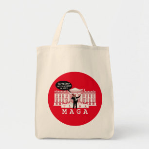 Bolso De Tela Vuelve Trump 2024 Whitehouse ULTRA MAGA