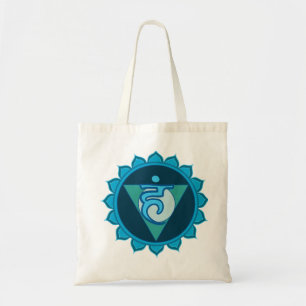 Bolso De Tela Vushudha o Tote Throat Blue Chakra