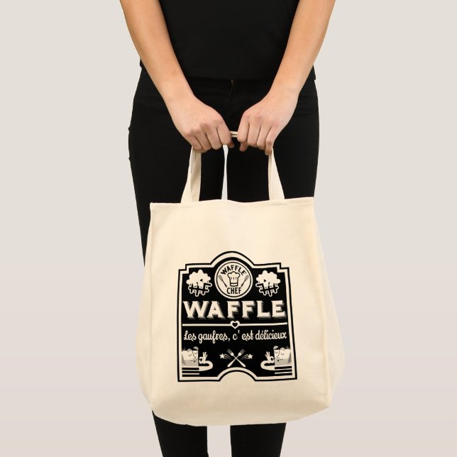 Bolso De Tela Waffle Chef (Anverso (producto))
