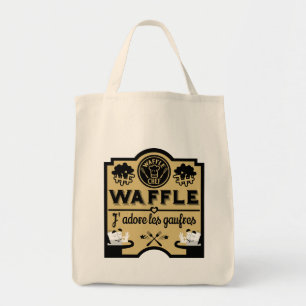 Bolso De Tela Waffles de Bélgica