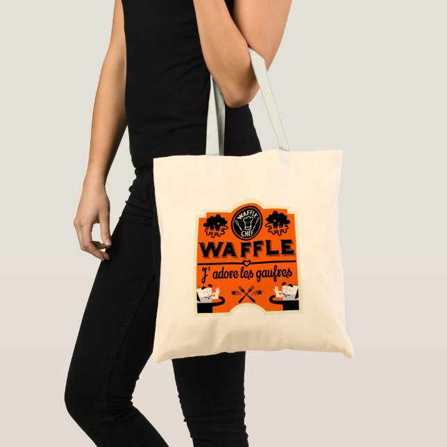 Bolso De Tela Waffles de Francia (Anverso (producto))