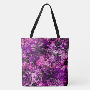 Bolso De Tela Wahine Lace Hawaii Orchid Beach Bag