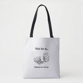 Bolso De Tela Wait for it funny mice