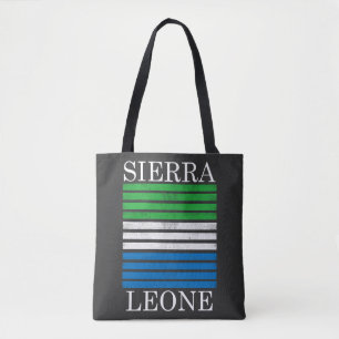 Bolso De Tela WAITout Arts Freetown Sierra Leona estrena bandera