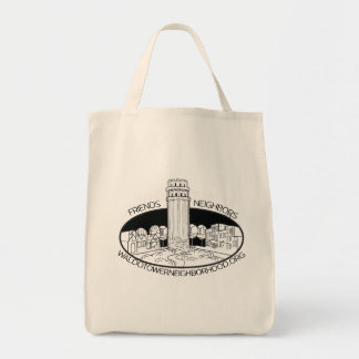 Bolso De Tela Waldo Tower Neighborhood Association Tote Bag