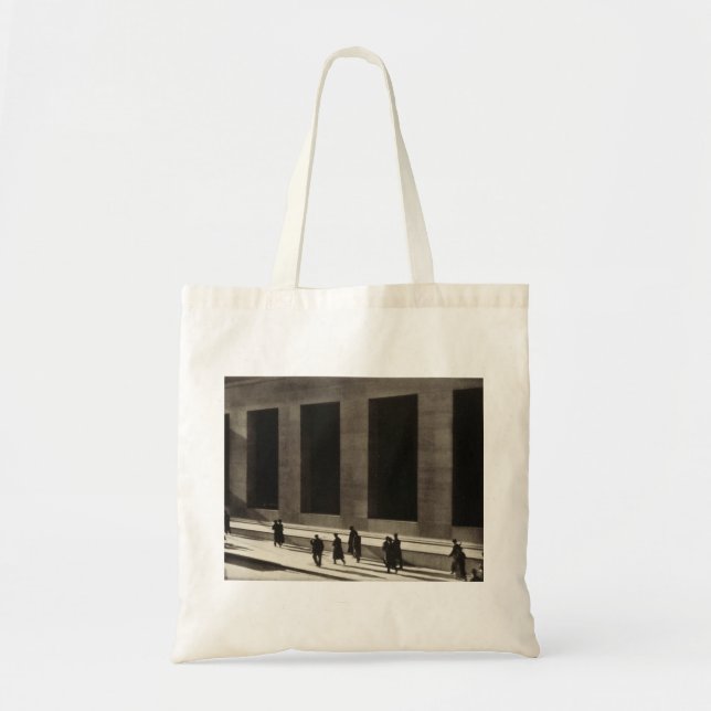 Bolso De Tela Wall Street (por Paul Strand, 1915) (Frente)